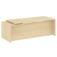 Стол руководителя прямой, правый Yalta LT.В-22 R акация лорка